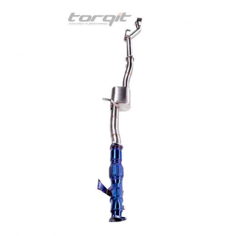 Torqit Toyota Landcruiser 79 Series 4.5L Dual Cab 3.5" Single Exit Exhaust: 08/2012 - 07/2016