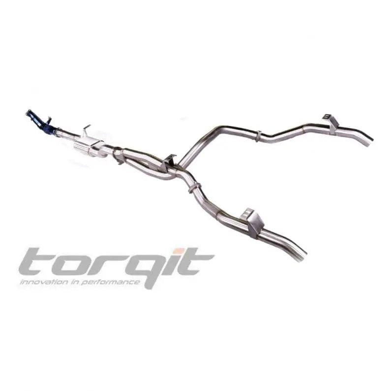 Torqit Toyota Landcruiser 79 Series 4.5L Dual Cab Twin Exit Exhaust: 08/2012-07/2016