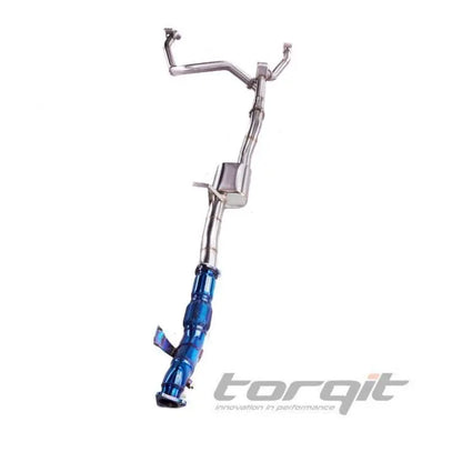 Torqit Toyota Landcruiser 79 Series 4.5L Dual Cab Twin Exit Exhaust: 08/2012-07/2016