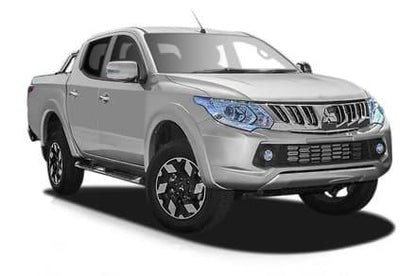 Mitsubishi Triton MQ 2016 to 2018 with 30mm Extreme Kit Tough Dog Shock Absorbers - TrakWell