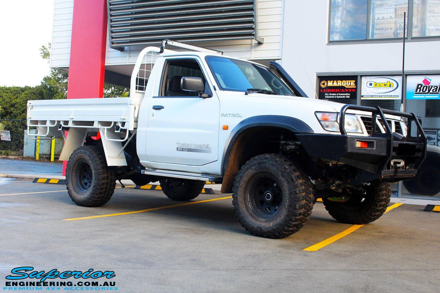 Nissan Patrol GU 4WD Ute (Coil) 1997 to 2015 Bilstein Suspension Kit with 50mm Raised Height - TrakWell