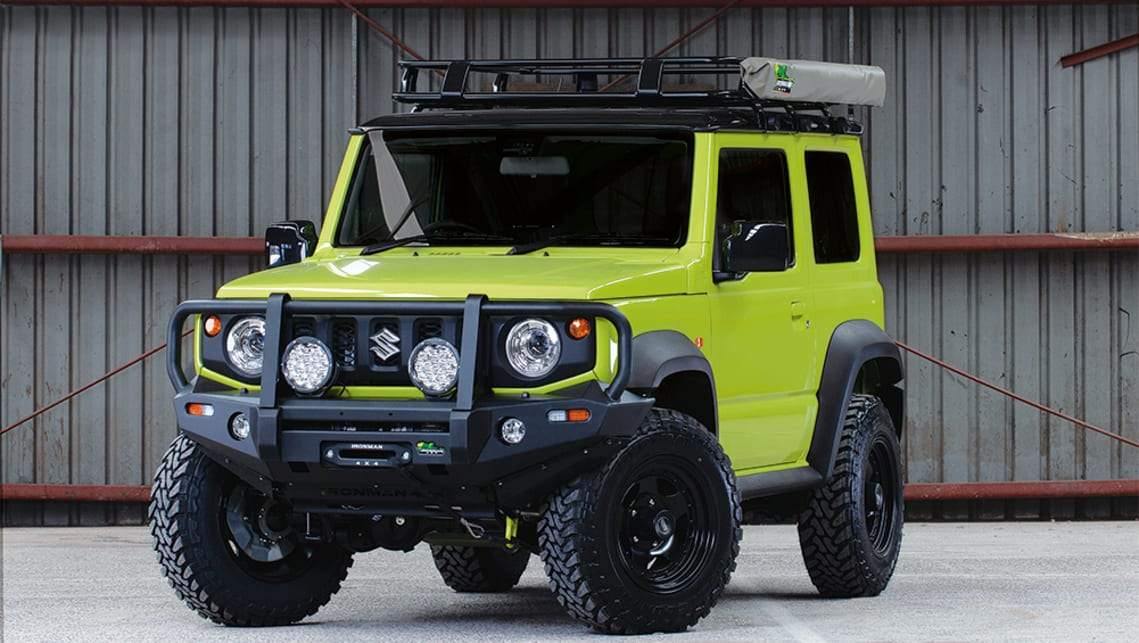 Suzuki Jimny JB74 2019 to Now with 40mm Premium Kit with Tough Dog Shock Absorbers - TrakWell