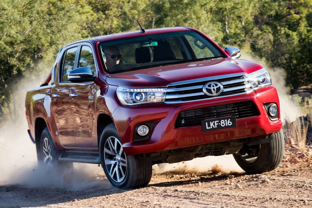 Toyota Hilux GUN126 2015 to Current Bilstein Front Struts with 40mm Raised Height - TrakWell