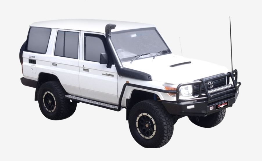 Toyota Landcruiser 76 Series 4.5Ltr TD V8 Wagon 2007 to 2016 Legendex Exhaust - TrakWell