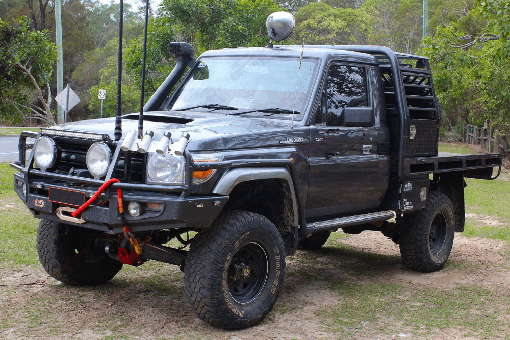 Toyota Landcruiser 79 Series 4.5Ltr TD V8 Single Cab Ute 2007 to 2016 Legendex Exhaust - TrakWell