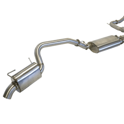 Torqit Nissan Y62 Patrol Series 1, 2, 3, 4, & 5 - Twin 3" into Single 3" Cat Back Exhaust: 2013-current