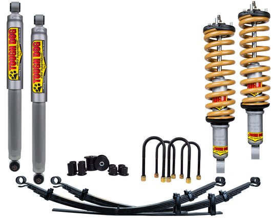 Nissan Navara NP300 Coil Rear (Series 5) 11/2020 On Tough Dog Suspension Kit