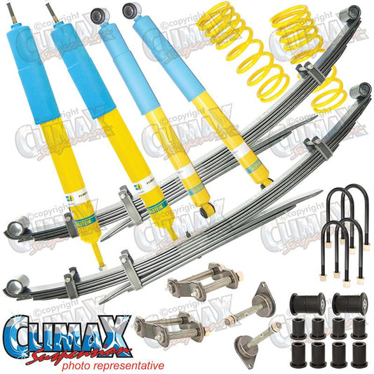 Toyota Landcruiser 78 series troop carrier V8: 2007 on Bilstein Suspension Kit