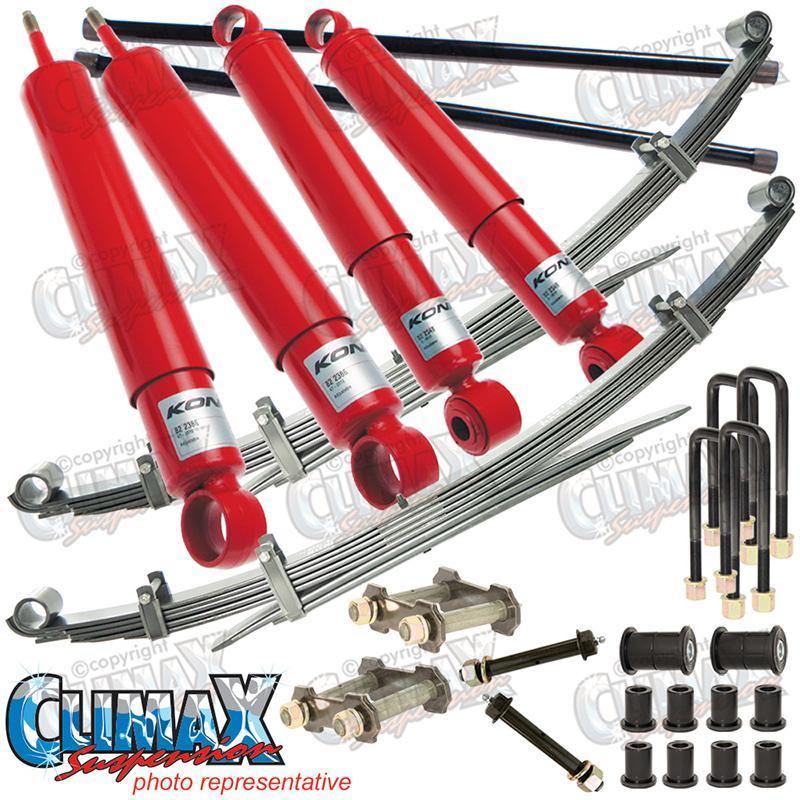 Isuzu D-Max 2009 to 2012 Koni 82 Series Suspension Kit with 40mm Raised Height - TrakWell