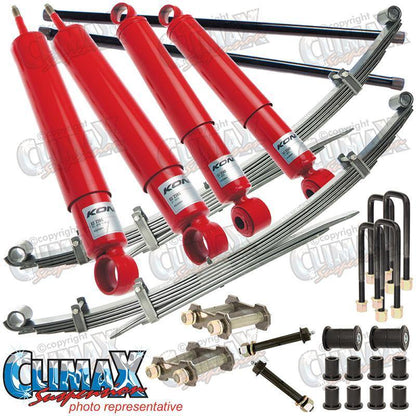 Isuzu D-Max 2009 to 2012 Koni 82 Series Suspension Kit with 40mm Raised Height - TrakWell