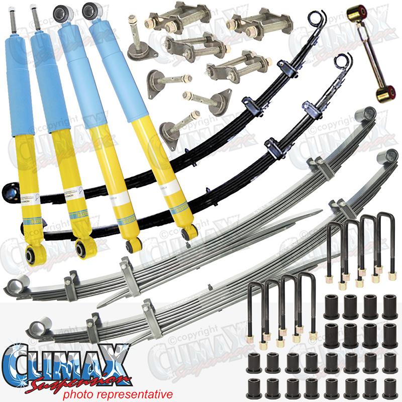 Toyota Landcruiser 75 Series 1984 to 1999 Bilstein Suspension Kit with 50mm Raised Height - TrakWell