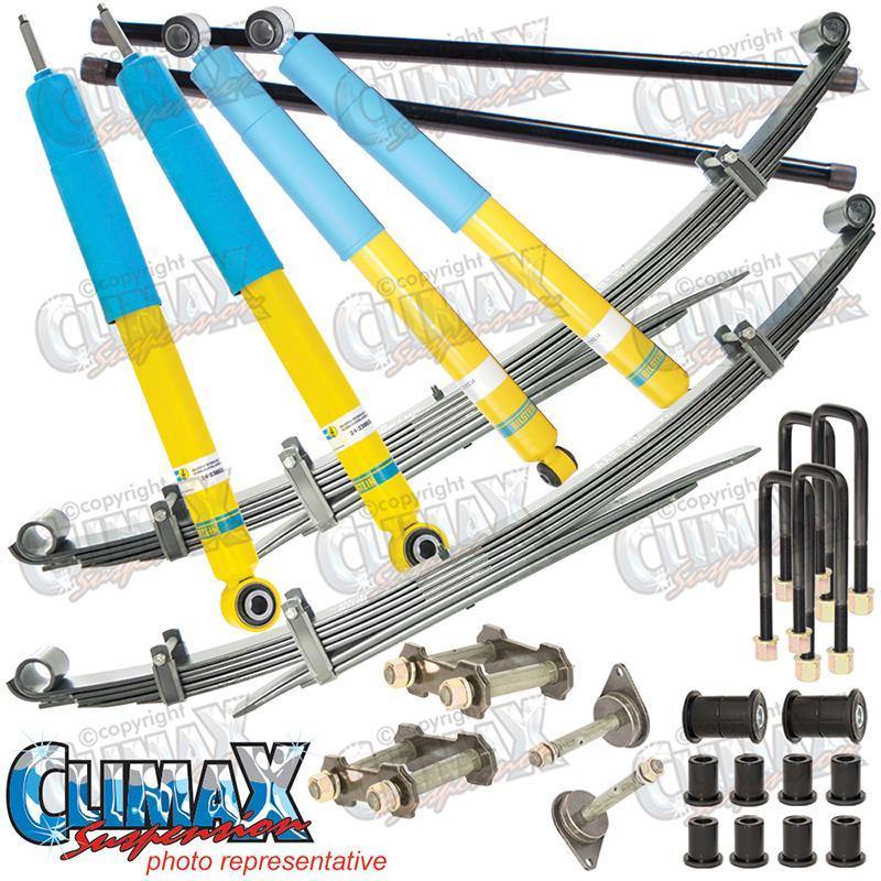 Nissan Navara D22 2007 to 2014 Bilstein Suspension Kit with 50mm Raised Height - TrakWell