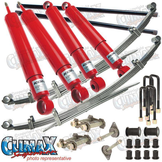 Nissan Navara D22 1985 to 2014 Koni 82 series Suspension Kit with 50mm Raised Height - TrakWell