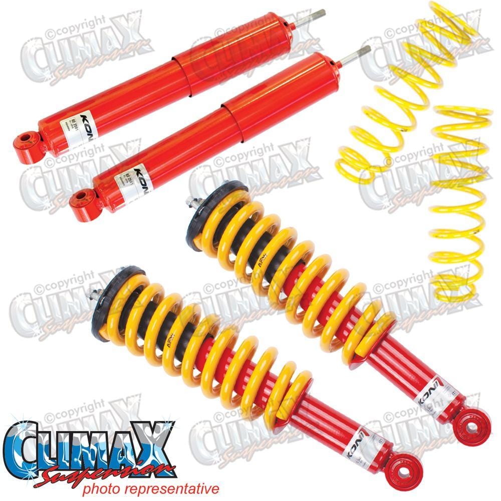 Toyota Prado 120 Series 2003 to 2009 Koni 82 series Suspension Kit with 40mm Raised Height - TrakWell