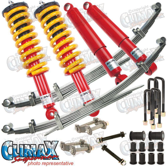 Mitsubishi Triton ML & MN 2006 to 2015 Koni 82 series Suspension Kit with 40mm Raised Height - TrakWell