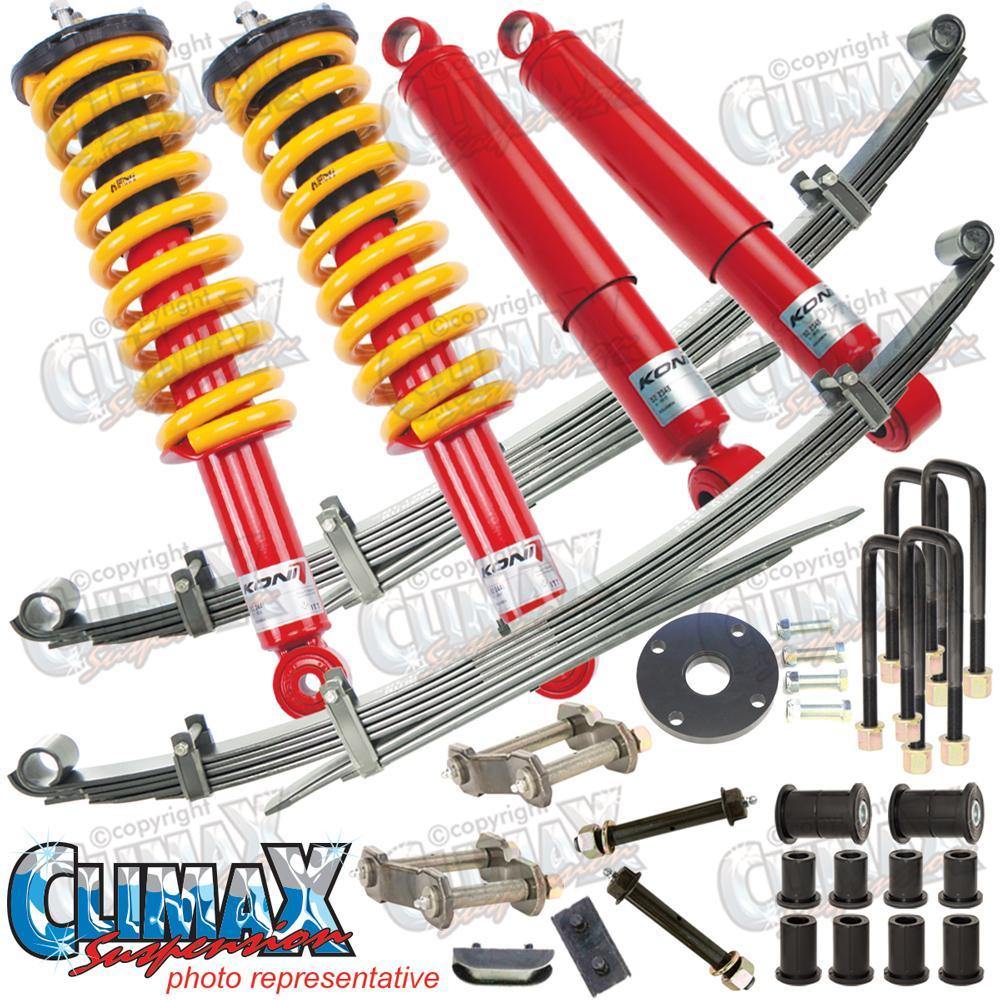 Mitsubishi Triton MQ & MR 2015 to Current Koni 82 series Suspension Kit with 40mm Raised Height - TrakWell